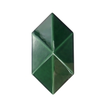 PLURIFY - 5X9 DIAMOND, GREEN, GLOSSY